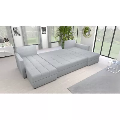 Rozkládací sedací souprava do U KLAVERA 1 - světle šedá