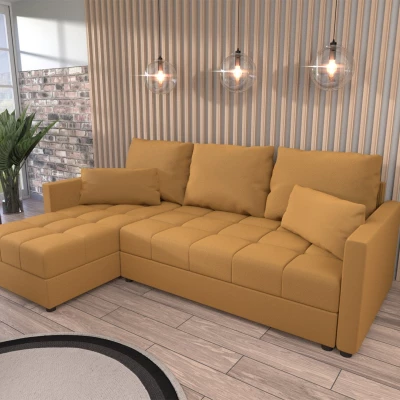 Sedací souprava do L KLAVERA 1 - medová