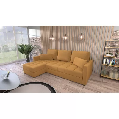 Sedací souprava do L KLAVERA 2 - medová