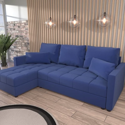 Sedací souprava do L KLAVERA 1 - modrá