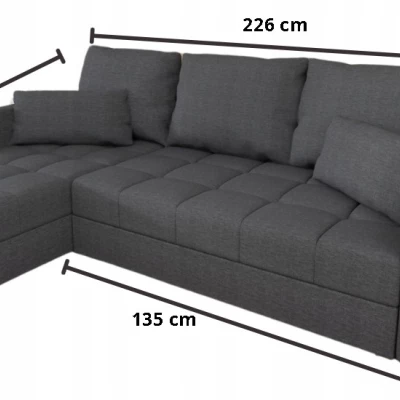 Sedací souprava do L KLAVERA 2 - láhvově zelená