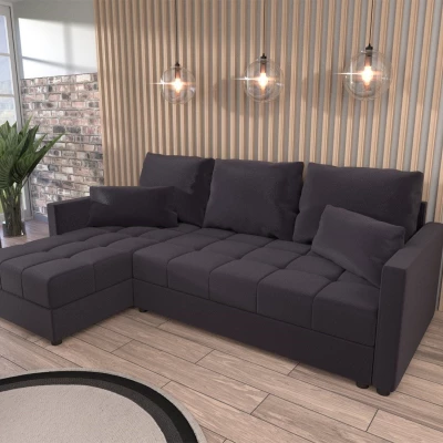 Sedací souprava do L KLAVERA 2 - tmavě šedá 2