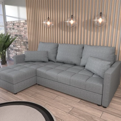 Sedací souprava do L KLAVERA 2 - šedá