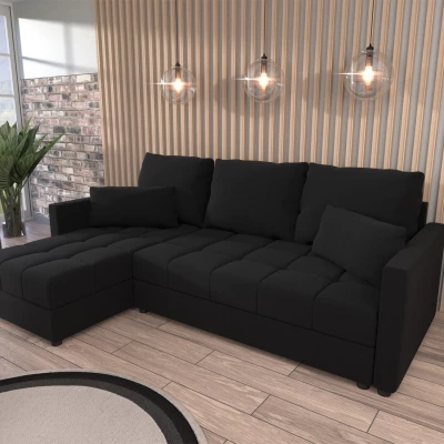 Sedací souprava do L KLAVERA 1 - černá 1