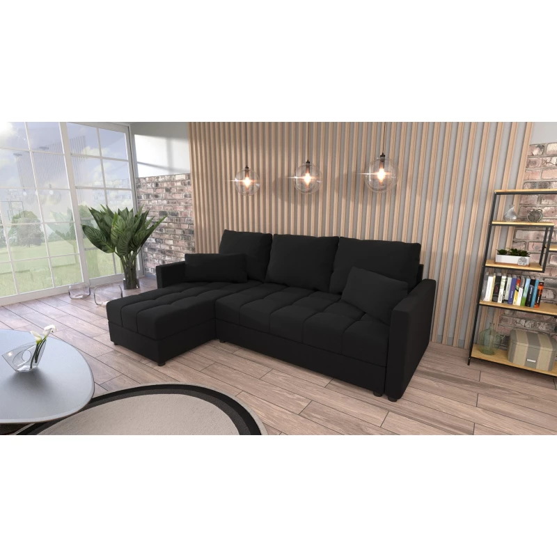 Sedací souprava do L KLAVERA 2 - černá 1