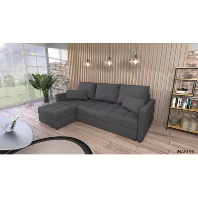 Sedací souprava do L KLAVERA 1 - tmavě šedá 1