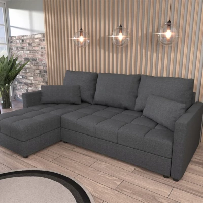 Sedací souprava do L KLAVERA 2 - tmavě šedá 1