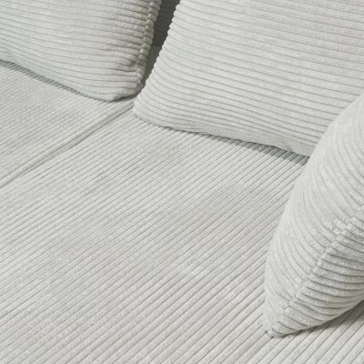 Rohová sedací souprava IDORA 1 - šedá