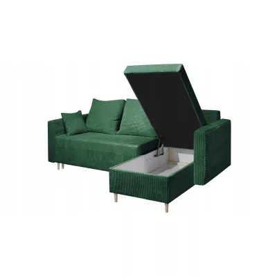 Rohová sedací souprava IDORA 1 - zelená
