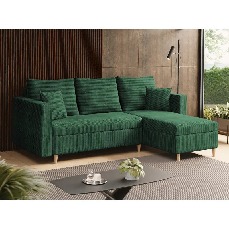 Rohová sedací souprava IDORA 1 - zelená