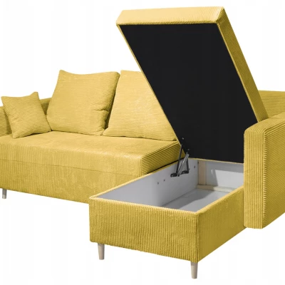 Rohová sedací souprava IDORA 1 - žlutá
