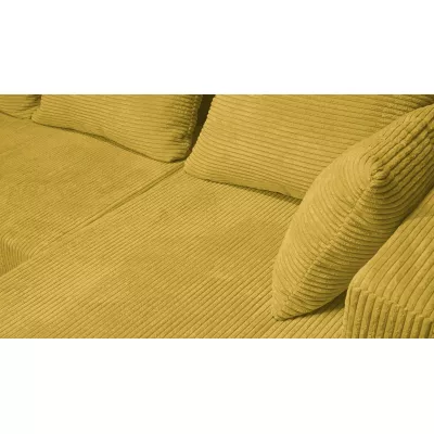 Rohová sedací souprava IDORA 1 - žlutá