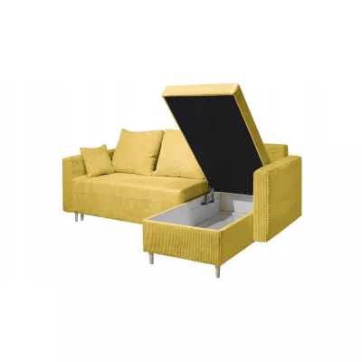 Rohová sedací souprava IDORA 2 - žlutá