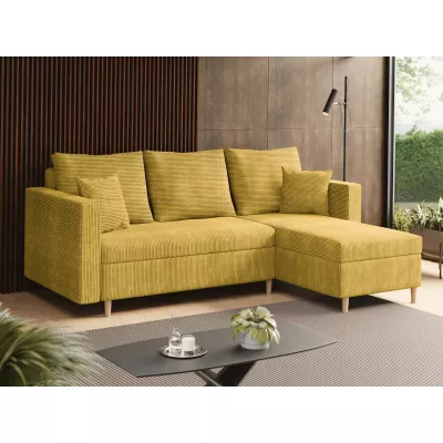 Rohová sedací souprava IDORA 2 - žlutá