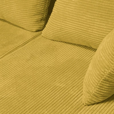 Rohová sedací souprava IDORA 2 - žlutá