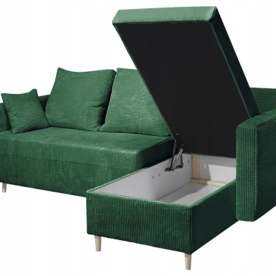 Rohová sedací souprava IDORA 2 - zelená