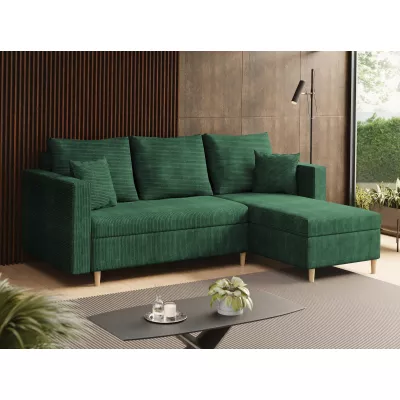 Rohová sedací souprava IDORA 2 - zelená
