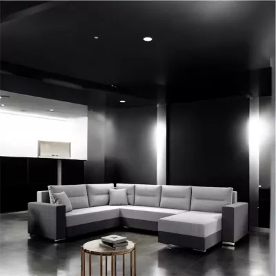 Rozkládací sedací souprava ISAMARA 1 - šedá / černá