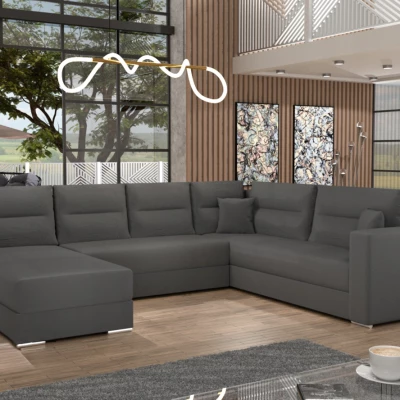 Rozkládací sedací souprava ISAMARA 2 - tmavě šedá