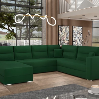 Rozkládací sedací souprava ISAMARA 1 - zelená