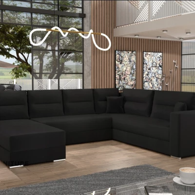 Rozkládací sedací souprava ISAMARA 1 - černá