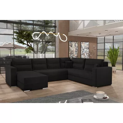 Rozkládací sedací souprava ISAMARA 2 - černá