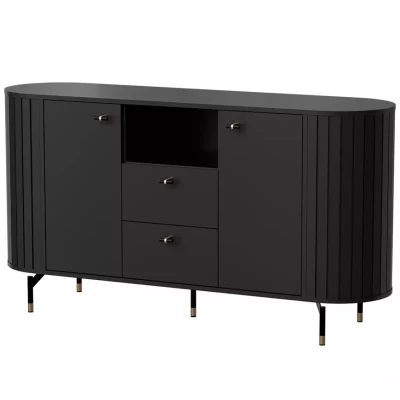 Kombinovaná komoda APEX - černá