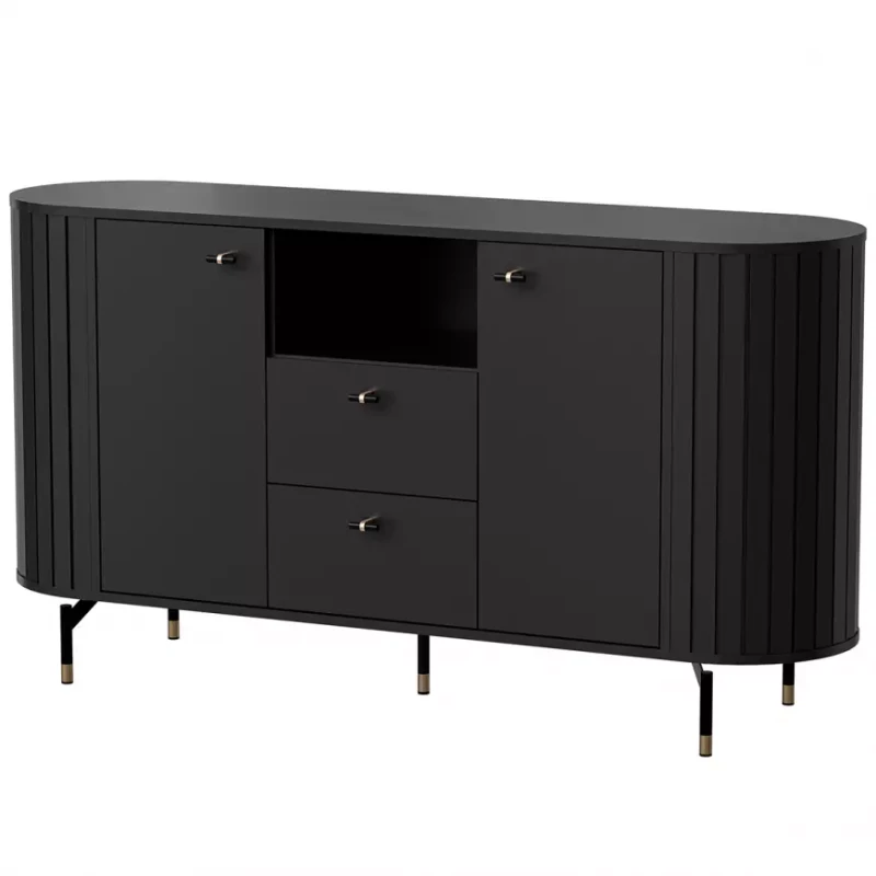 Kombinovaná komoda APEX - černá