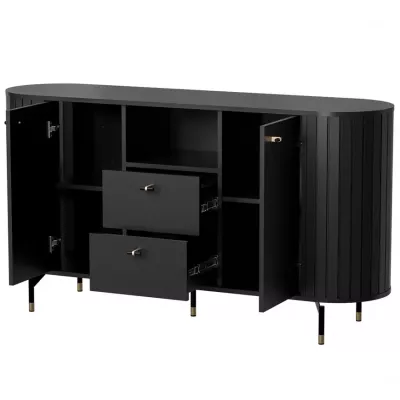 Kombinovaná komoda APEX - černá