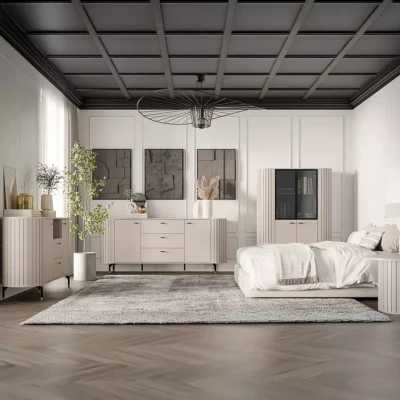 Široká kombinovaná komoda APEX - kašmír