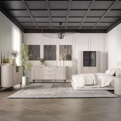 Široká kombinovaná komoda APEX - kašmír