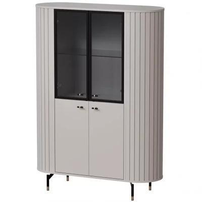 Vysoká vitrína APEX - kašmír