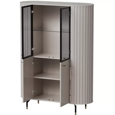 Vysoká vitrína APEX - kašmír