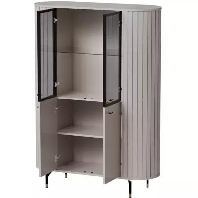 Vysoká vitrína APEX - kašmír