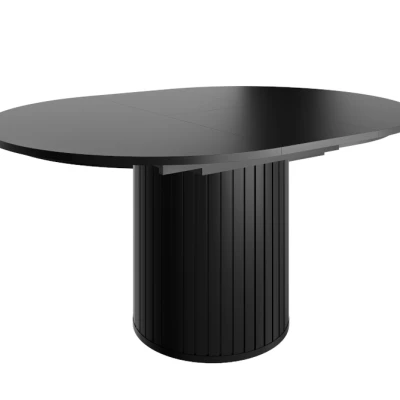 Rozkládací jídelní stůl 120(160)x120 APEX - černý