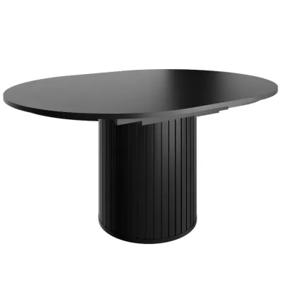 Rozkládací jídelní stůl 120(160)x120 APEX - černý