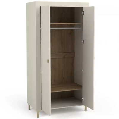 Šatní skříň 97 cm AUROVA - kašmír