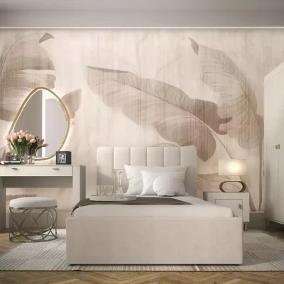 Toaletní stolek AUROVA - kašmír / dub whiskey