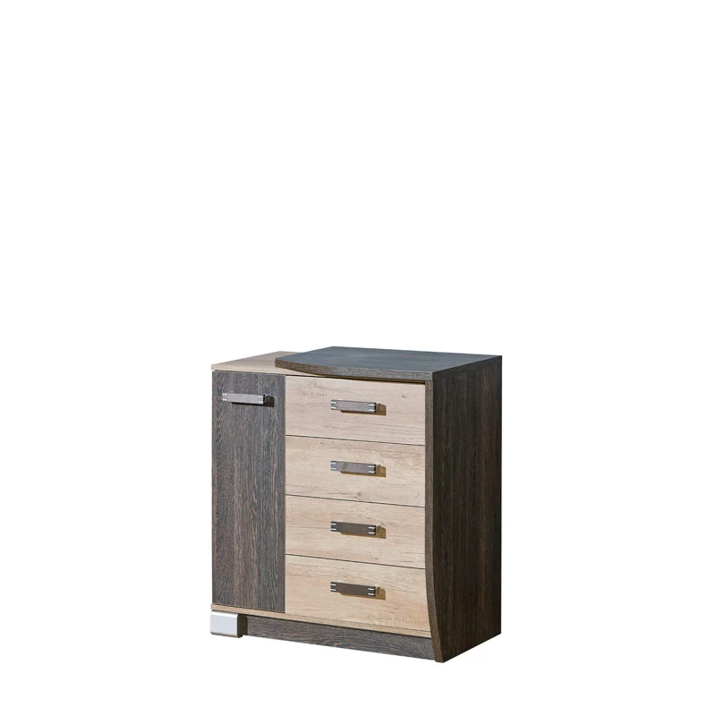 Kombinovaná komoda BENSON - dub canyon / arusha, pravá