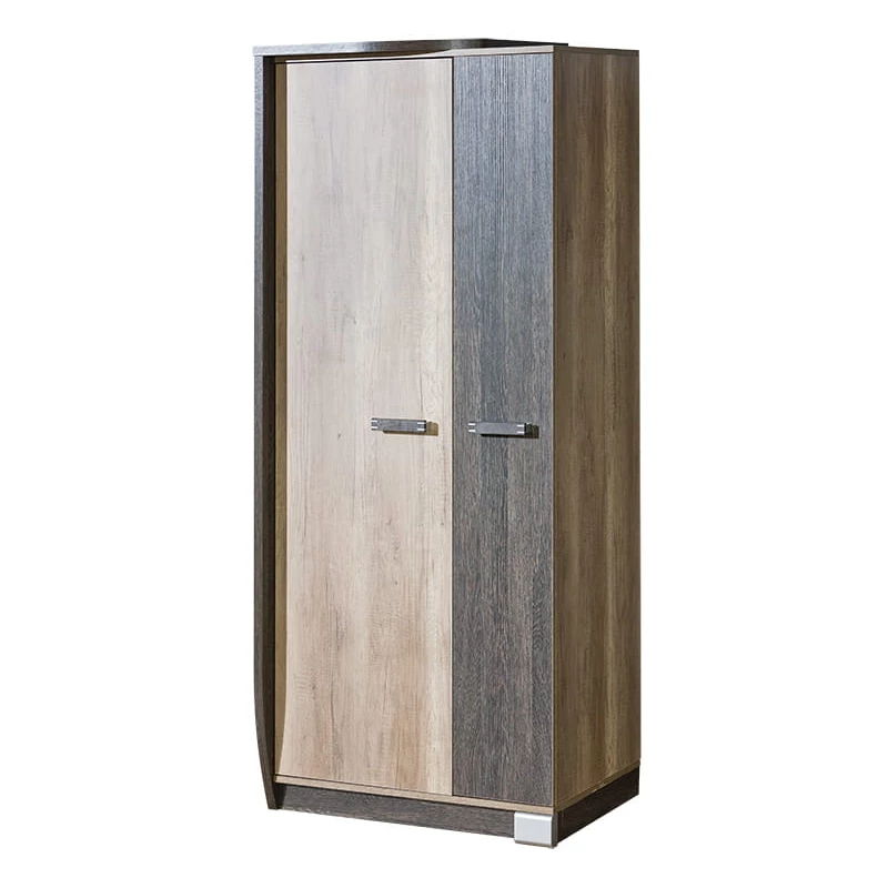 Šatní skříň 80 cm BENSON - dub canyon / arusha, levá