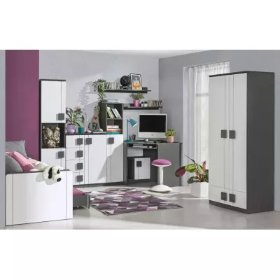 Polička na zeď BURGAW - antracit