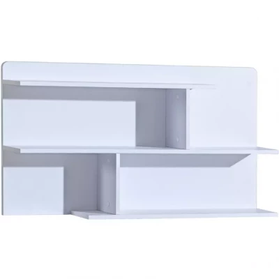 Závěsná police CARYM - bílá