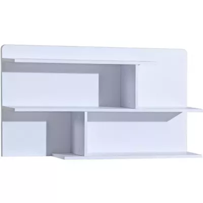 Závěsná police CARYM - bílá