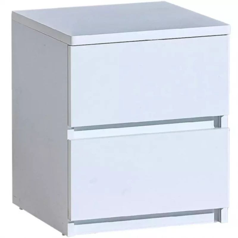 Noční stolek CARYM - bílý