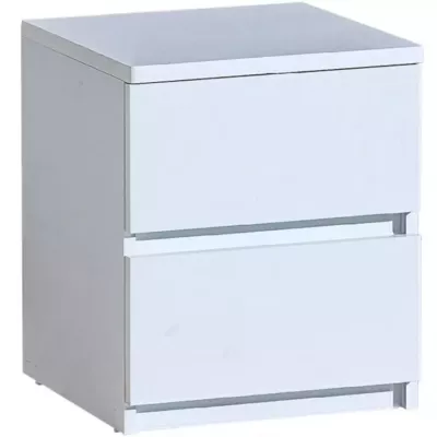 Noční stolek CARYM - bílý