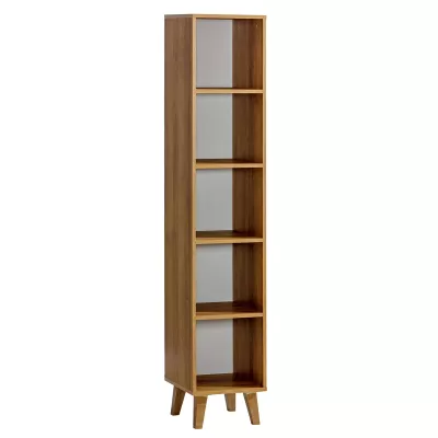 Úzká knihovna DOBSON - dub riviera