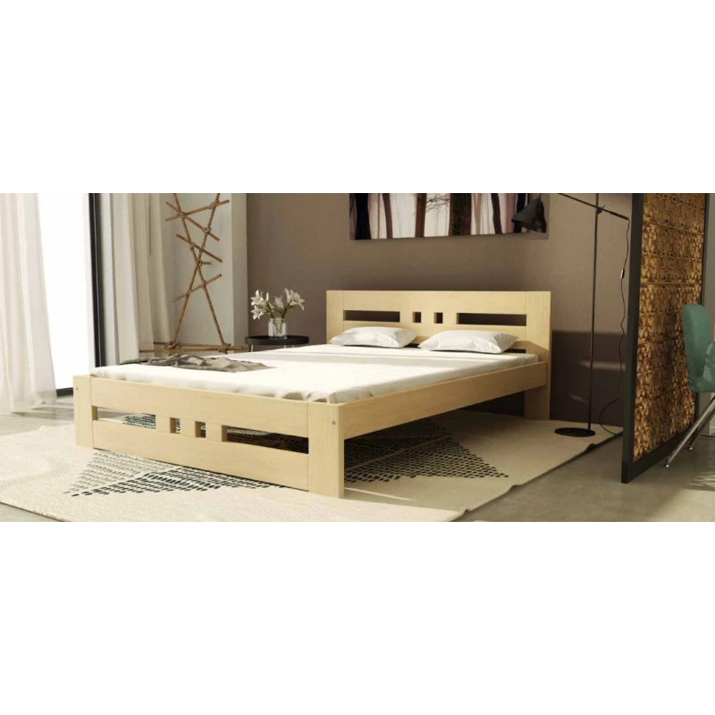 Jednolůžková postel 120x200 FOZEST - borovice