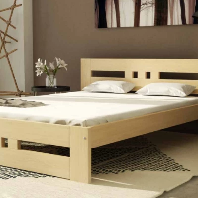 Manželská postel 160x200 FOZEST - borovice