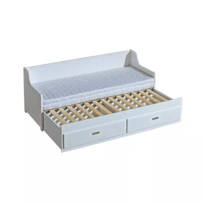 Rozkládací dětská postel 80x200 ETOKA - bílá borovice