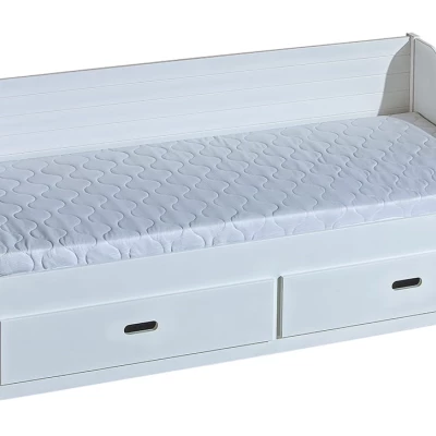 Rozkládací dětská postel 80x200 ETOKA - bílá borovice